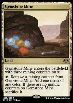 Gemstone Mine - Dominaria Remastered (Rare) [DMR-247]