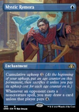 Mystic Remora (V.2)⁣ - Dominaria Remastered: Extras⁣ (Rare)⁣ [420]