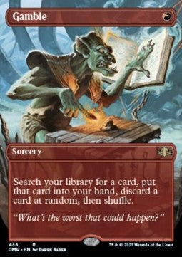 Gamble (V.2) - Dominaria Remastered: Extras (Rare) [XDMR-433]