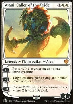 Ajani, Caller of the Pride - Starter Commander Decks (Mythic) [SCD-6]