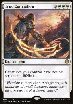 True Conviction - Starter Commander Decks (Rare) [SCD-38]