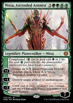 Nissa, Ascended Animist - Phyrexia: All Will Be One (Mythic) [ONE-175]