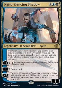 Kaito, Dancing Shadow - Phyrexia: All Will Be One (Rare) [ONE-204]