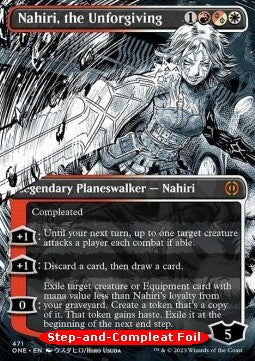 Nahiri, the Unforgiving (V.4) - Phyrexia: All Will Be One: Extras (Mythic) [XONE-471]