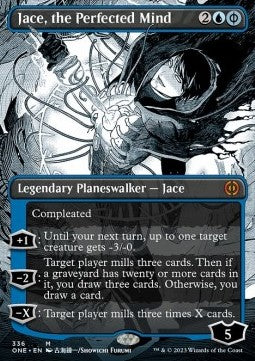 Jace, the Perfected Mind (V.2) - Phyrexia: All Will Be One: Extras (Mythic) [XONE-336]