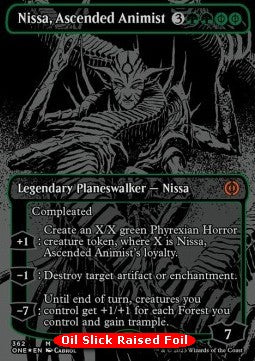 Nissa, Ascended Animist (V.3) - Phyrexia: All Will Be One: Extras (Mythic) [XONE-362]