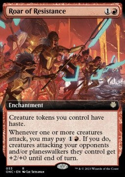 Roar of Resistance - Commander: Phyrexia: All Will Be One: Extras (Rare) [XONC-53]