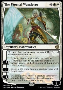 The Eternal Wanderer (V.2) - Phyrexia: All Will Be One: Promos (Rare) [PONE-11]