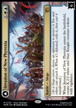 Invasion of New Phyrexia // Teferi Akosa of Zhalfir - March of the Machine (Mythic) [MOM-239]
