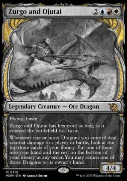 Zurgo and Ojutai - March of the Machine: Extras (Mythic) [XMOM-319]