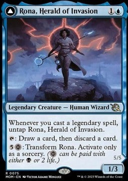 Rona, Herald of Invasion // Rona, Tolarian Obliterator
