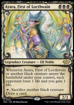 Ayara, First of Locthwain (V.1) - Multiverse Legends (Rare) [MUL-13]