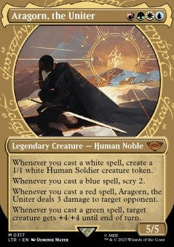 Aragorn, the Uniter (V.1) - The Lord of the Rings: Tales of Middle-earth: Extras (Mythic) [XLTR-317]