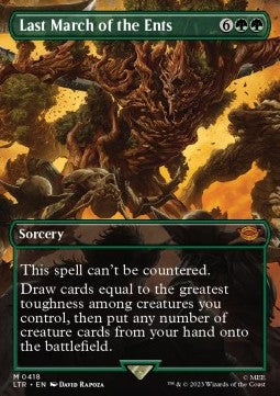 Last March of the Ents - The Lord of the Rings: Tales of Middle-earth: Extras (Mythic) [XLTR-418]