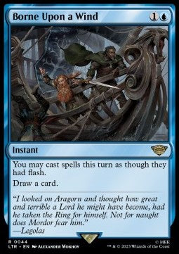 Borne Upon a Wind - The Lord of the Rings: Tales of Middle-earth (Rare) [LTR-44]