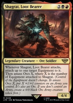Shagrat, Loot Bearer - The Lord of the Rings: Tales of Middle-earth (Rare) [LTR-228]
