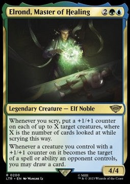 Elrond, Master of Healing - The Lord of the Rings: Tales of Middle-earth (Rare) [LTR-200]