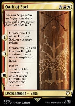 Oath of Eorl - Commander: The Lord of the Rings: Tales of Middle-earth (Rare) [LTC-64]