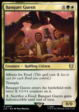 Banquet Guests - Commander: The Lord of the Rings: Tales of Middle-earth (Rare) [LTC-47]