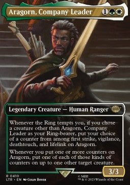 Aragorn, Company Leader (V.2) - The Lord of the Rings: Tales of Middle-earth: Extras (Rare) [XLTR-410]