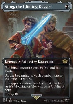 Sting, the Glinting Dagger - The Lord of the Rings: Tales of Middle-earth: Extras (Rare) [XLTR-409]