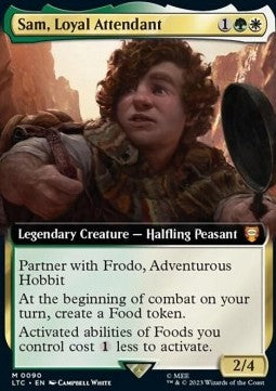Sam, Loyal Attendant - Commander: The Lord of the Rings: Tales of Middle-earth: Extras (Mythic) [XLTC-90]