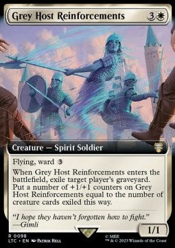 Grey Host Reinforcements - Commander: The Lord of the Rings: Tales of Middle-earth: Extras (Rare) [XLTC-98]
