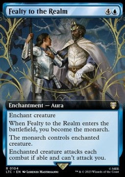 Fealty to the Realm - Commander: The Lord of the Rings: Tales of Middle-earth: Extras (Rare) [XLTC-104]