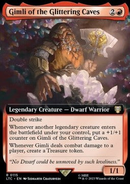 Gimli of the Glittering Caves - Commander: The Lord of the Rings: Tales of Middle-earth: Extras (Rare) [XLTC-115]