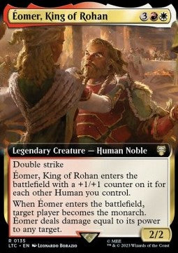 Éomer, King of Rohan - Commander: The Lord of the Rings: Tales of Middle-earth: Extras (Rare) [XLTC-135]