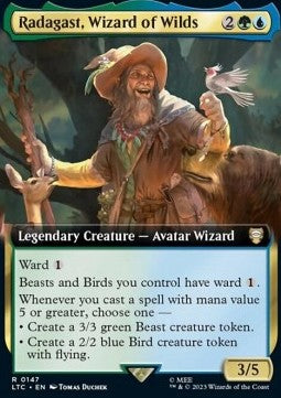 Radagast, Wizard of Wilds - Commander: The Lord of the Rings: Tales of Middle-earth: Extras (Rare) [XLTC-147]