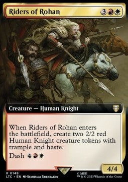 Riders of Rohan - Commander: The Lord of the Rings: Tales of Middle-earth: Extras (Rare) [XLTC-148]