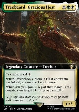 Treebeard, Gracious Host - Commander: The Lord of the Rings: Tales of Middle-earth: Extras (Rare) [XLTC-153]