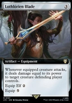 Lothlórien Blade - Commander: The Lord of the Rings: Tales of Middle-earth: Extras (Rare) [XLTC-157]