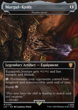 Shadowspear (V.1) - Commander: The Lord of the Rings: Tales of Middle-earth: Extras (Mythic) [XLTC-353]