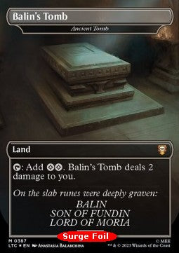 Ancient Tomb (V.2)⁣ - Commander: The Lord of the Rings: Tales of Middle-earth: Extras⁣ (Mythic)⁣ [387]