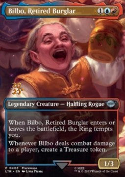 Bilbo, Retired Burglar - The Lord of the Rings: Tales of Middle-earth: Promos (Uncommon) [PLTR-403]
