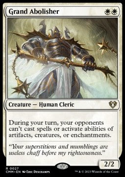 Grand Abolisher - Commander Masters (Rare) [CMM-27]