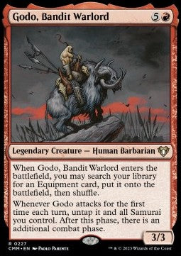 Godo, Bandit Warlord - Commander Masters (Rare) [CMM-227]