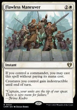 Flawless Maneuver⁣ - Commander Masters⁣ (Rare)⁣ [24]