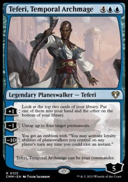 Teferi, Temporal Archmage - Commander Masters (Rare) [CMM-125]