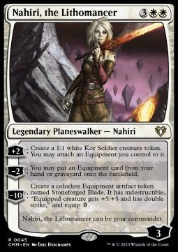 Nahiri, the Lithomancer - Commander Masters (Rare) [CMM-45]