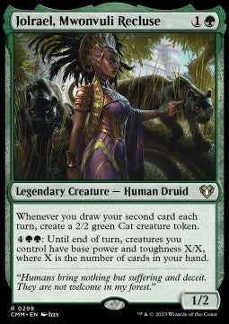 Jolrael, Mwonvuli Recluse - Commander Masters (Rare) [CMM-299]
