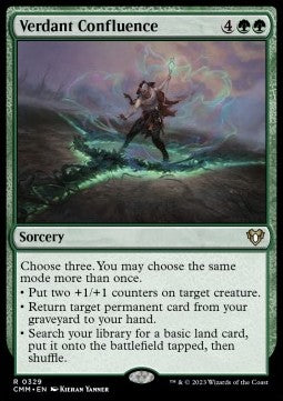 Verdant Confluence - Commander Masters (Rare) [CMM-329]