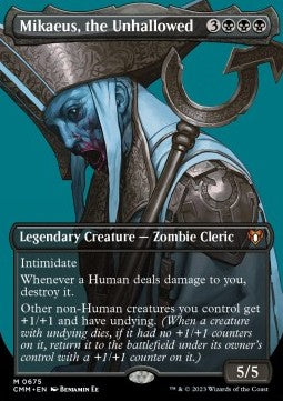 Mikaeus, the Unhallowed (V.2) - Commander Masters: Extras (Mythic) [XCMM-675]
