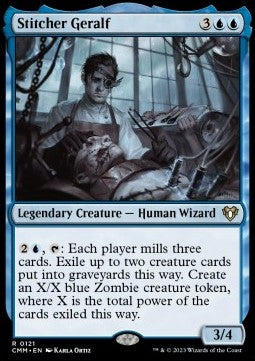 Stitcher Geralf⁣ - Commander Masters⁣ (Rare)⁣ [121]