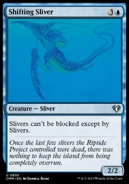 Shifting Sliver - Commander Masters: Extras (Uncommon) [XCMM-855]