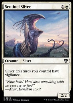 Sentinel Sliver - Commander Masters: Extras (Common) [XCMM-835]