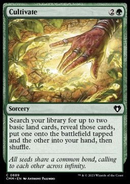 Cultivate - Commander Masters: Extras (Common) [XCMM-889]