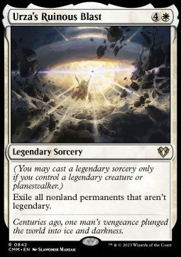 Urza's Ruinous Blast - Commander Masters: Extras (Rare) [XCMM-842]